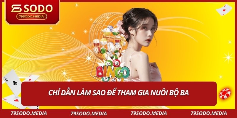 Chỉ dẫn làm sao để tham gia nuôi bộ ba 