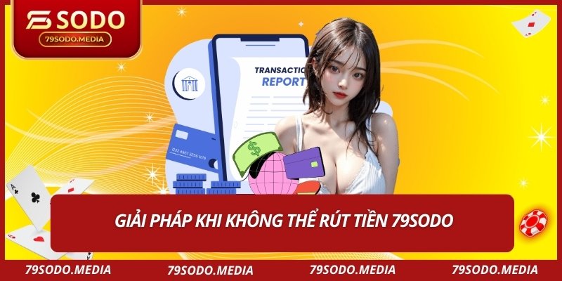 Hướng Dẫn Rút Tiền 79SODO Từ Tài Khoản Online Nhanh Nhất 2 Giải pháp khi không thể rút tiền 79SODO
